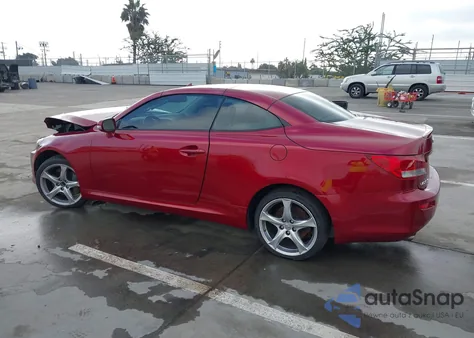 2010 Lexus Is 350C из США, поврежденный, VIN JTHFE2C24A2502406